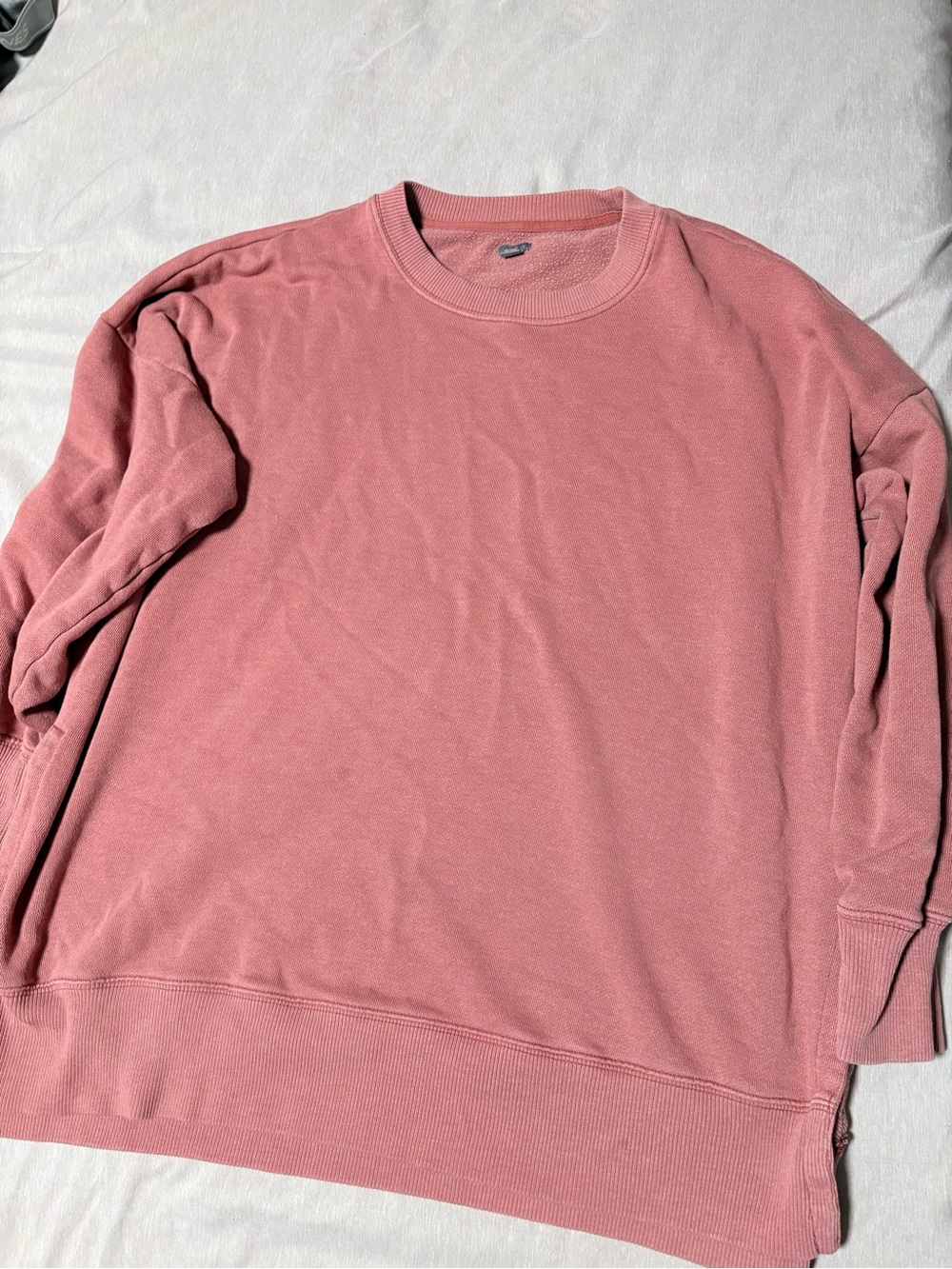 aerie Crewneck Sweatshirt in Dusty Rose Pink